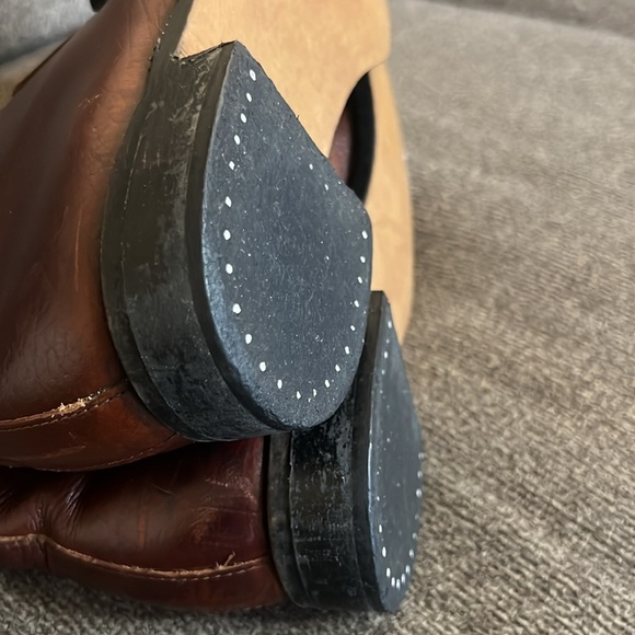 Bostonian Vintage Brown Ankle Leather boots Size 8.5 - Picture 13 of 15